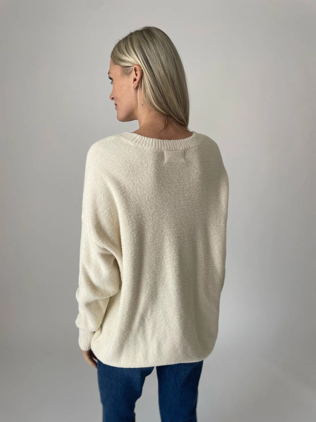 Six Fifty Soft Realm Sweater Off White
