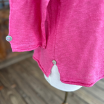 Lulu-B V-Neck Sweater Hot Pink