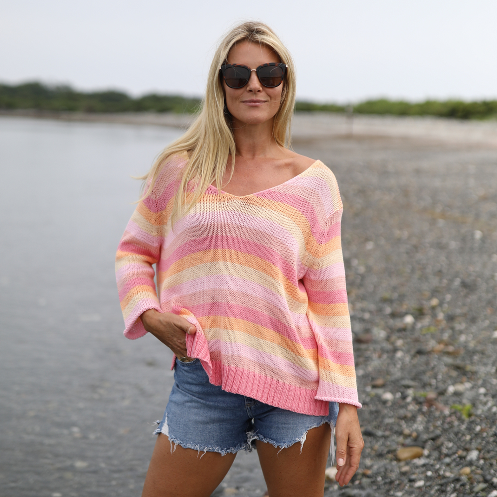 Pink Striped