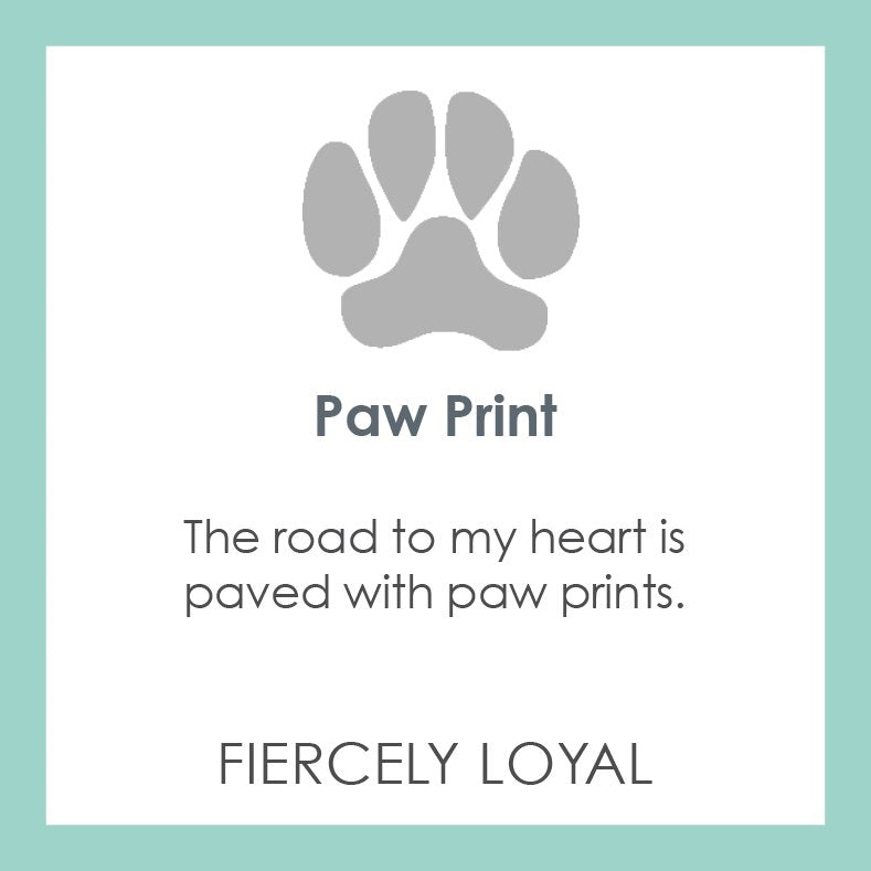 Lola Jewelry Paw Print Pendant 