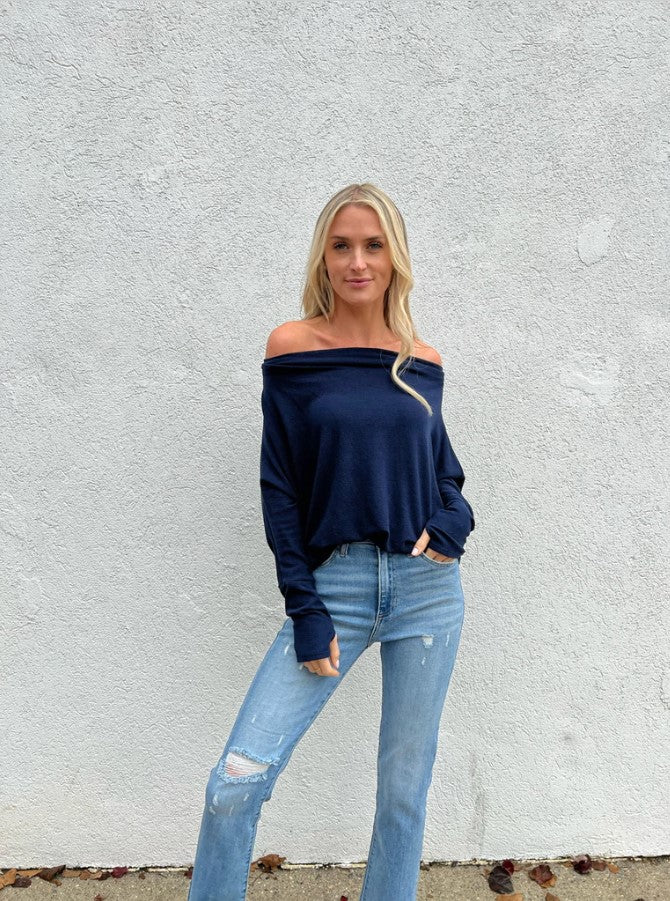 the anywhere top navy