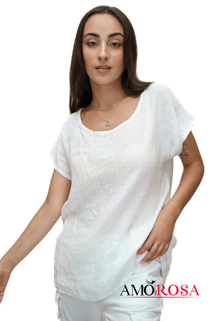 Amorosa Classic Linen Shirt
