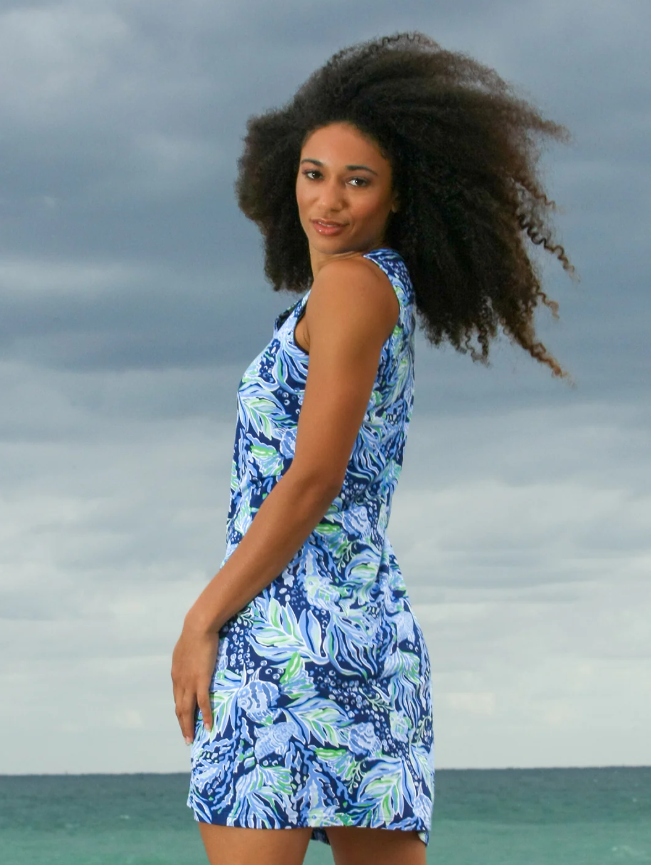 Sheila Sleeveless Shift Dress