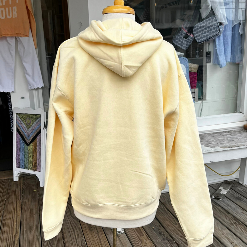 Ogunquit Mini Zip Hoodie - Butter
