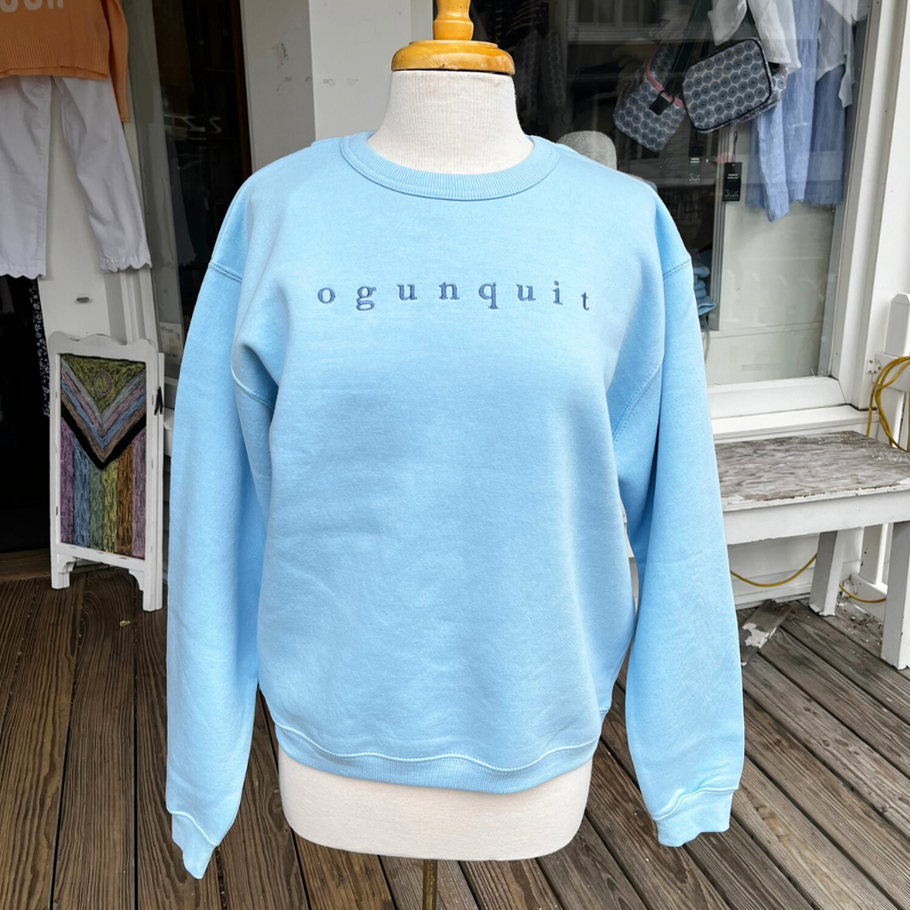 80s raglan sweat “OGUNQUIT MAINE”