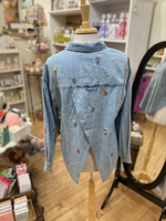 Billy T Ice Cream Embroidered Shirt