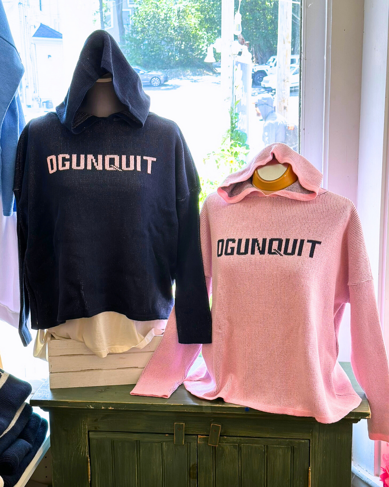 Hooded Boxy Sweater