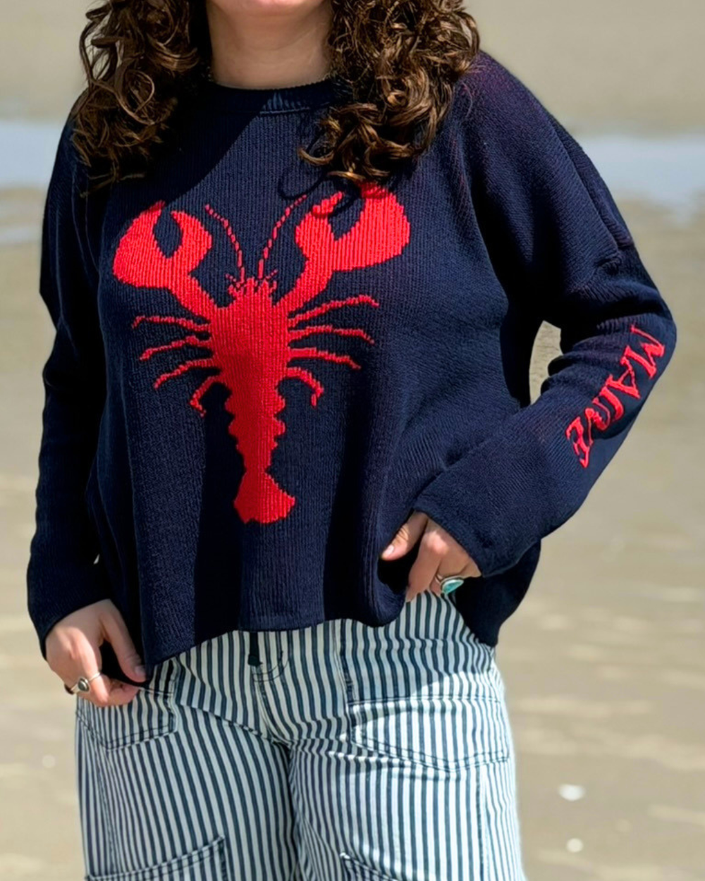 Navy/Red