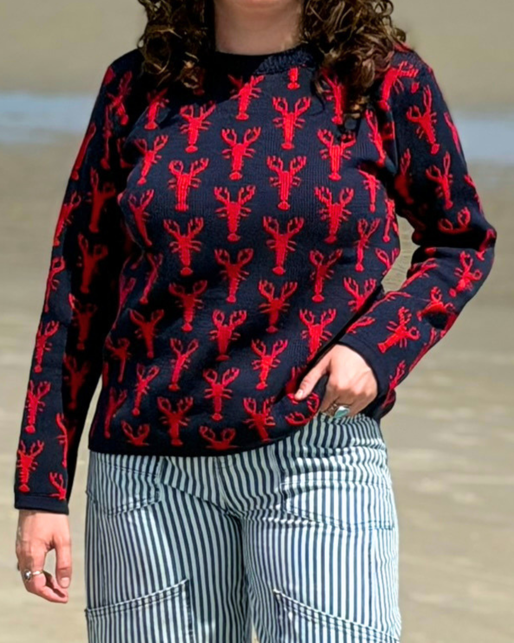 Navy/Red
