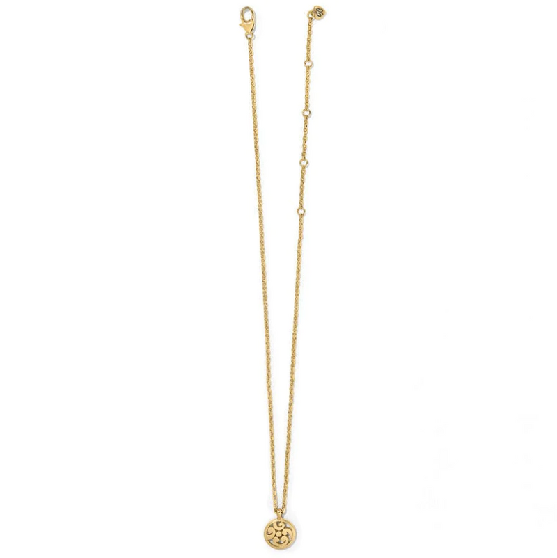 Brighton Contempo Medallion Petite Necklace