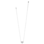 Brighton crystal station necklace in Illumina Celeste collection