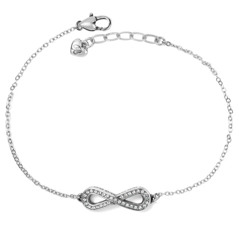 Brighton Inner Shine Forever Anklet in silver