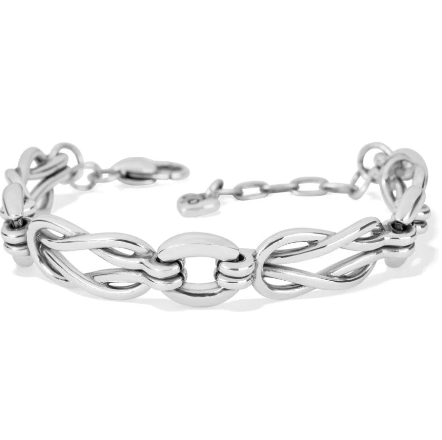 Brighton Interlok Harmony Bracelet on white background