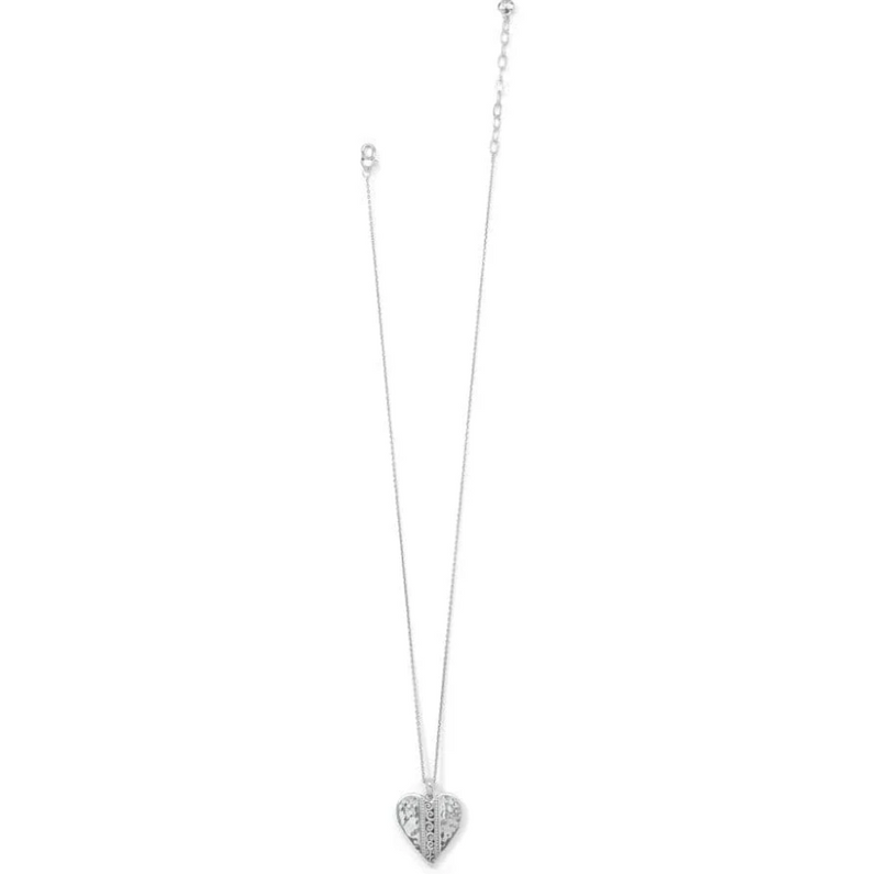 Brighton Mingle Adore Heart Necklace