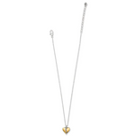 Brighton Precious Heart Two Tone Petite Necklace