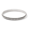 Brighton Pretty Tough Pierced Slim Bangle with silver beading