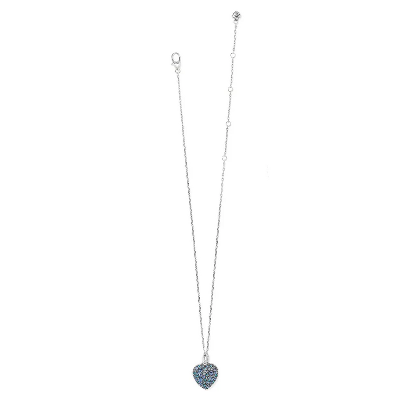 Brighton JM7693 necklace on adjustable silver chain, 15–19 inches