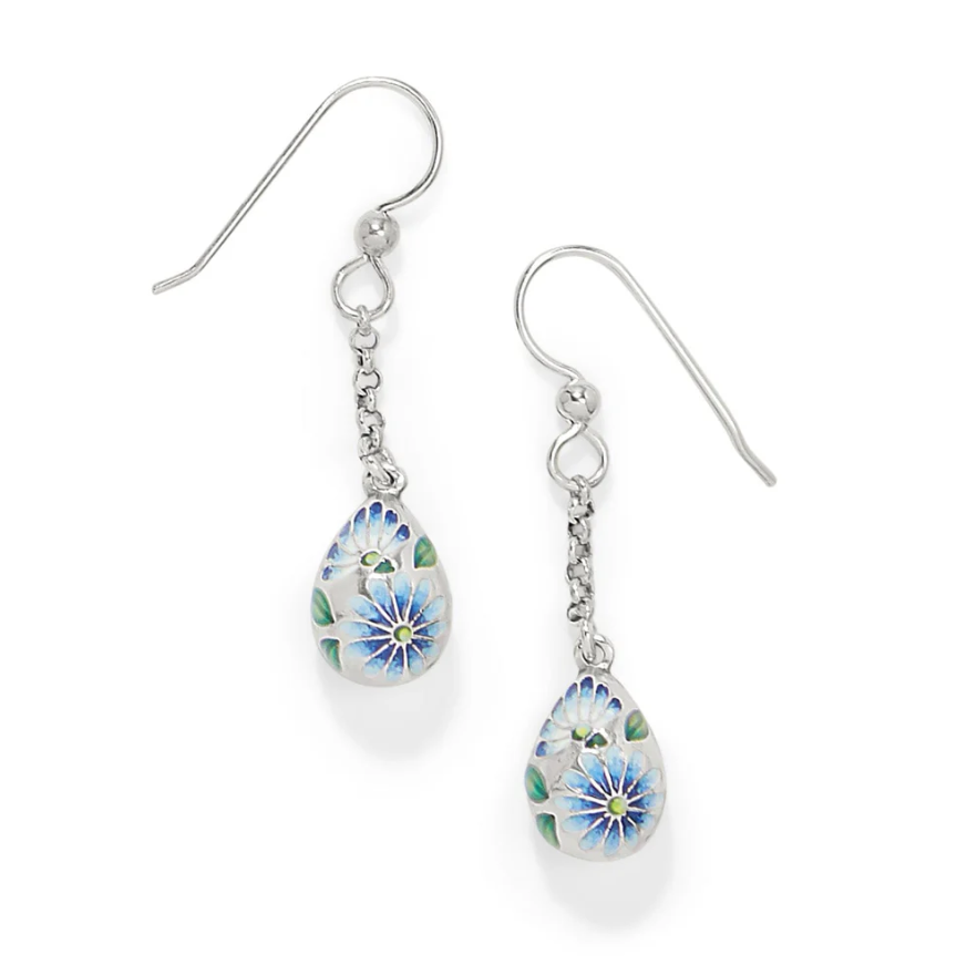 Brighton Sydney Daisy Drop Earrings with floral charm design