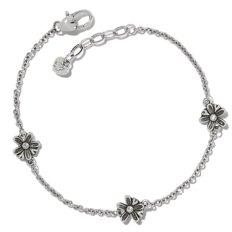 Brighton Wild Flowers Anklet on white background