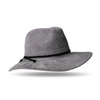 Britt's Knits Getaway Foldable Panama Hat Grey