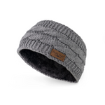 Britt's Knits Originals Headwarmer Grey