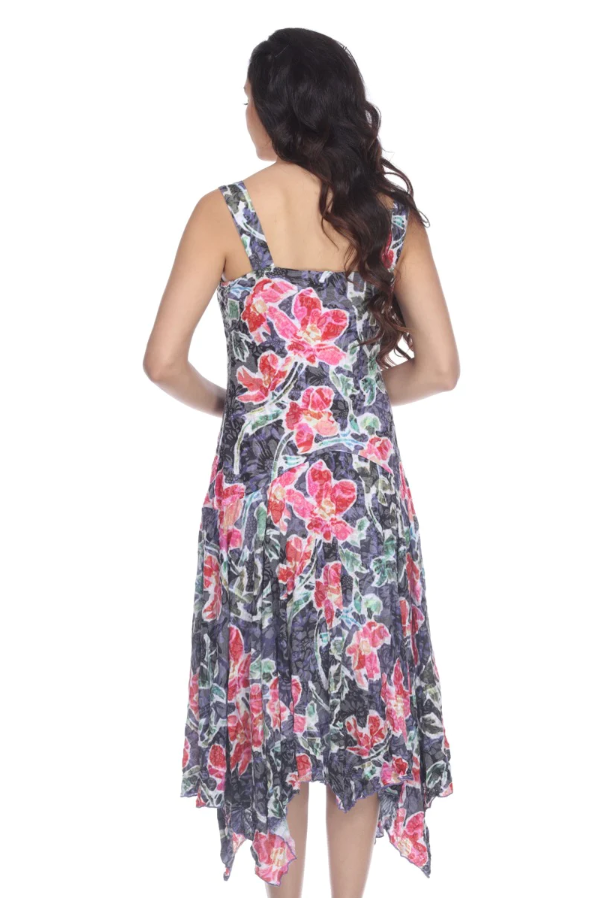 Carine Priscilla Dress - Falling Flowers