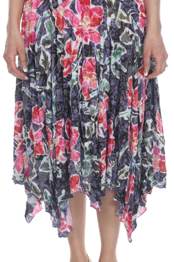 Carine Priscilla Dress - Falling Flowers