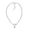 Chanour handmade crystal pewter necklace with Swarovski elements