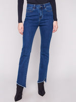 Bootcut Jeans With Asymmetrical Hem