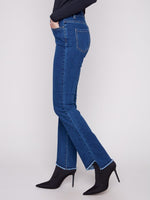 Bootcut Jeans With Asymmetrical Hem