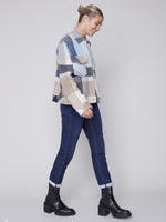 Charlie B Cropped Plaid Shacket