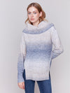 Charlie B Long Cowl Neck Sweater