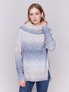 Charlie B Long Cowl Neck Sweater