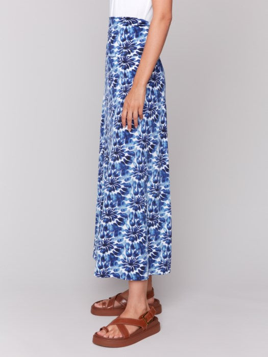 Close-up of Charlie B skirt/dress fabric and removable straps