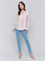 Charlie B Printed Blouse