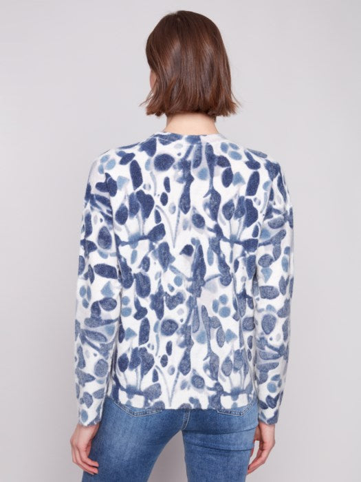 Reversible Printed Sweater