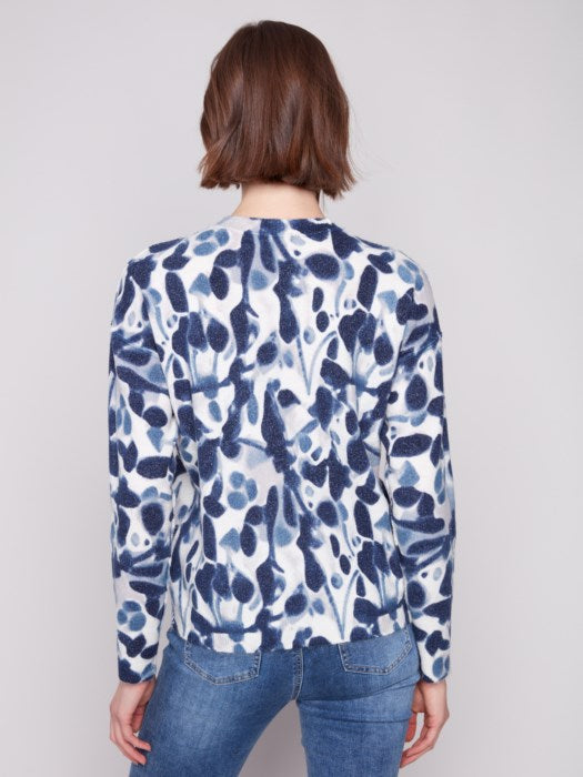 Reversible Printed Sweater