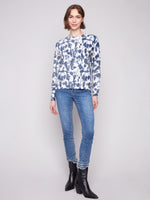 Reversible Printed Sweater