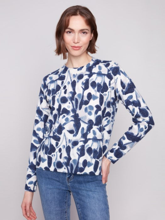Reversible Printed Sweater