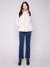 Reversible Quilted Faux Fur Vest