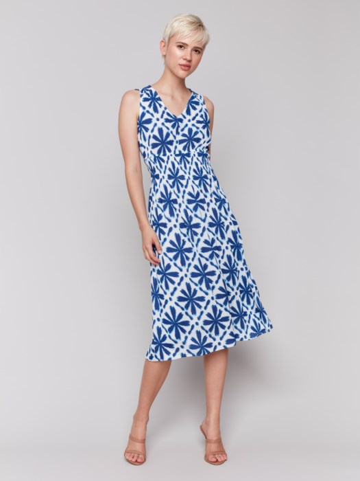 Sleeveless Empire Waist Dress