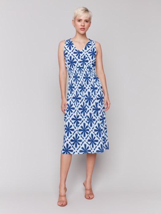 Sleeveless Empire Waist Dress