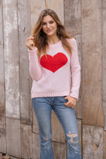 Brushed Heart Crew