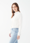 FDJ Euro Twill, Cropped Jacket White