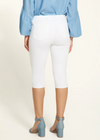 Back detail of pull-on cropped pants from The Lazy Daisy