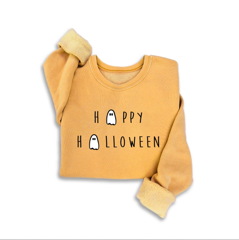 Happy Halloween Mineral Sweatshirt