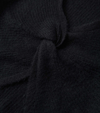 Twisted front V-neck sweater perfect for layering in autumn