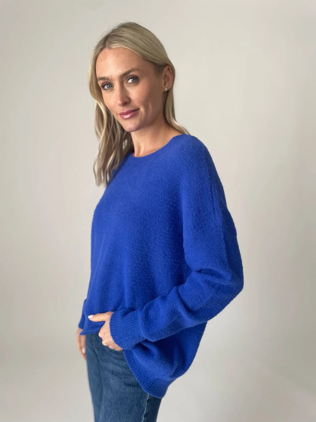 Six Fifty Soft Realm Sweater Royal Blue