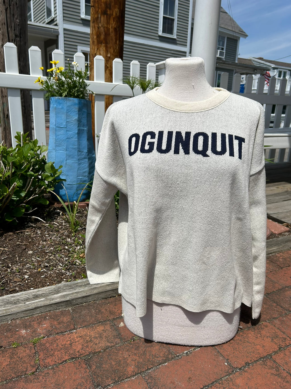 Town Pride Everyday Relaxed Ogunquit Sweater navy