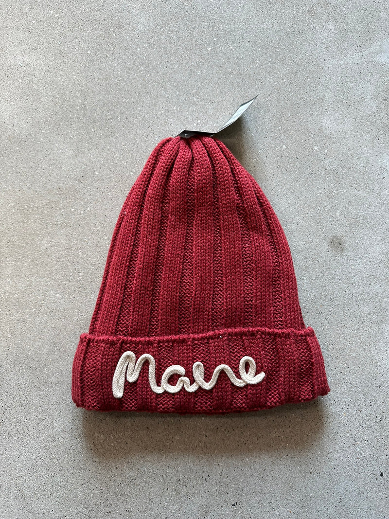 Plush Maine Rope Beanie